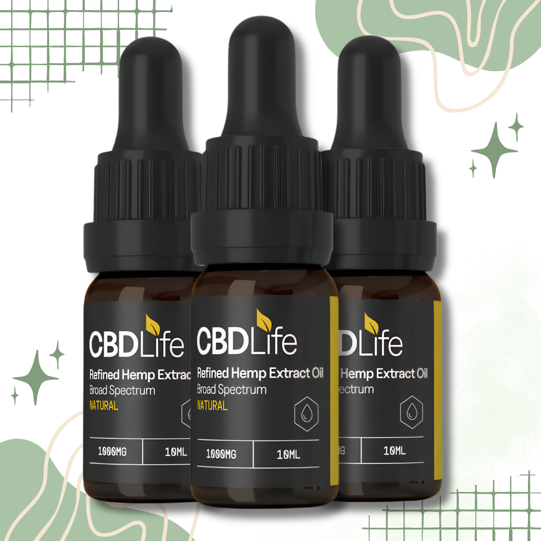 CBDLife Refined Hemp Extract Oil 500mg to 1000mg – 10ml