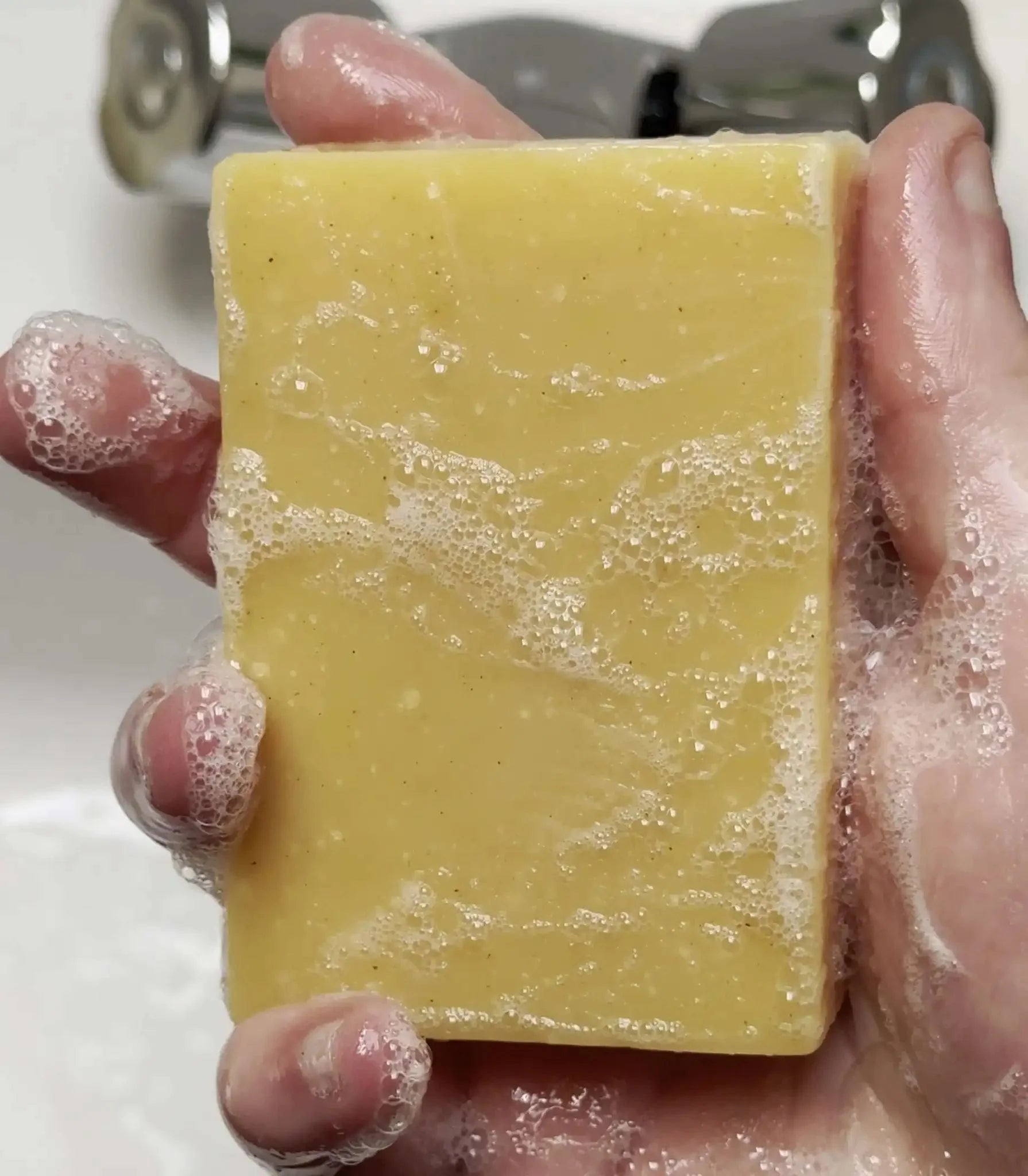 Cedarwood & Spanish Verbena Turmeric Soap Bar 100g
