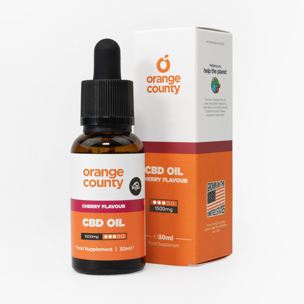 Orange County Broad-Spectrum CBD Oil with Natural Flavours and Terpenes