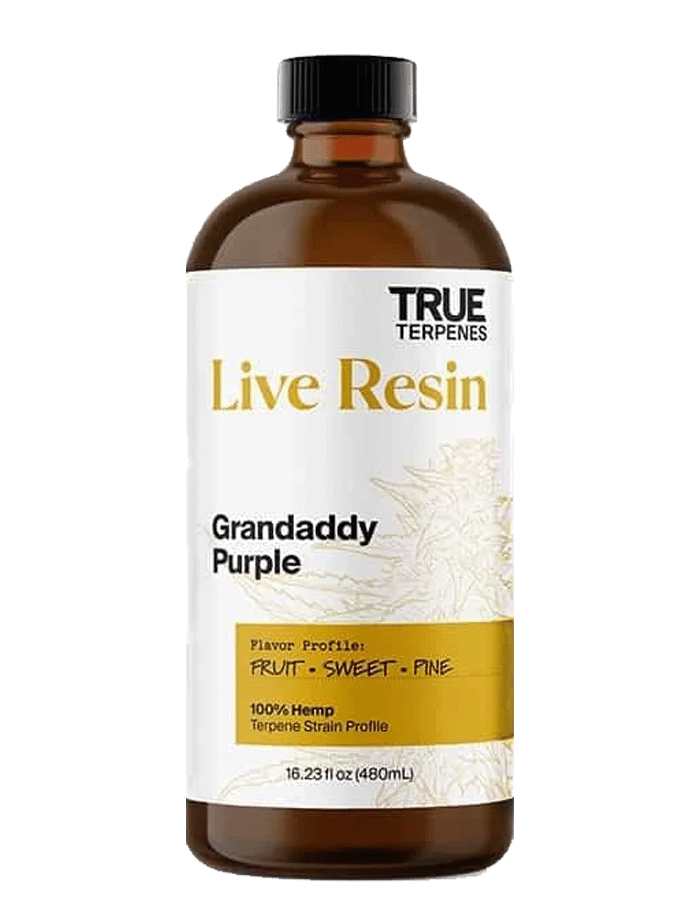True Terpenes Live Resin - Grandaddy Purple