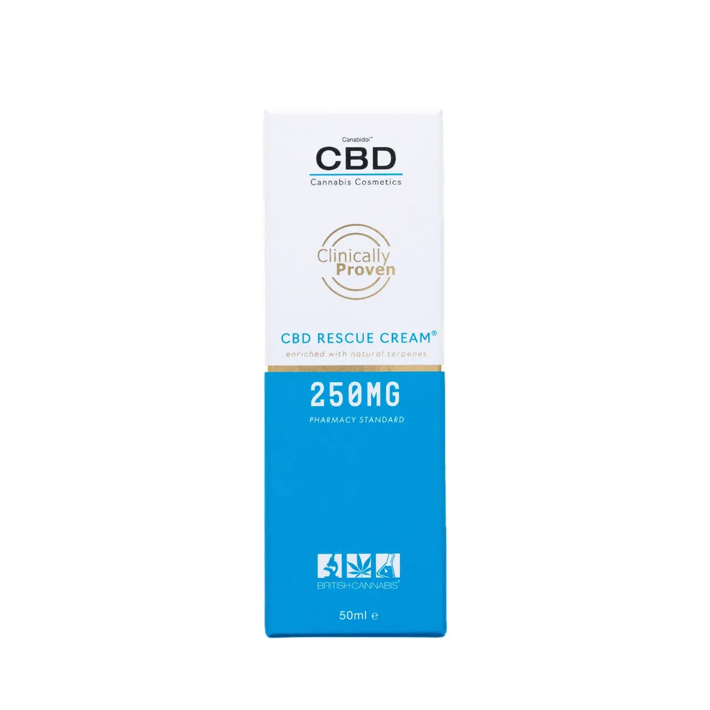 CBD by BRITISH CANNABIS CBD Rescue Cream 50ml