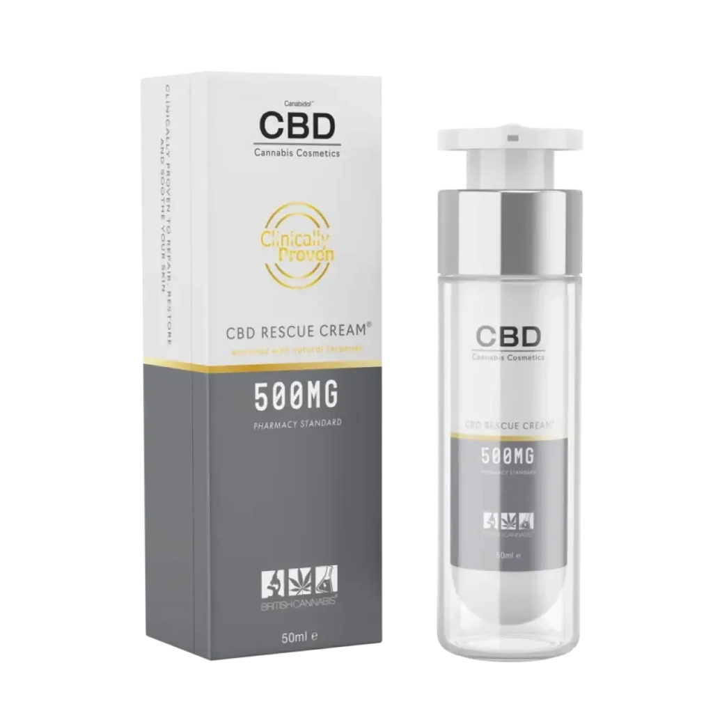 CBD by BRITISH CANNABIS CBD Rescue Cream 50ml