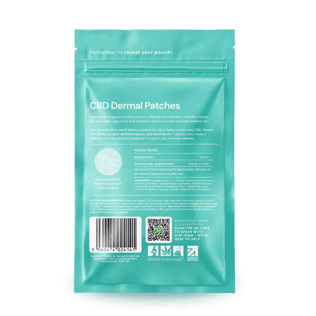 ACCESS CBD® CBD Patches (10 x 50mg) – 500mg