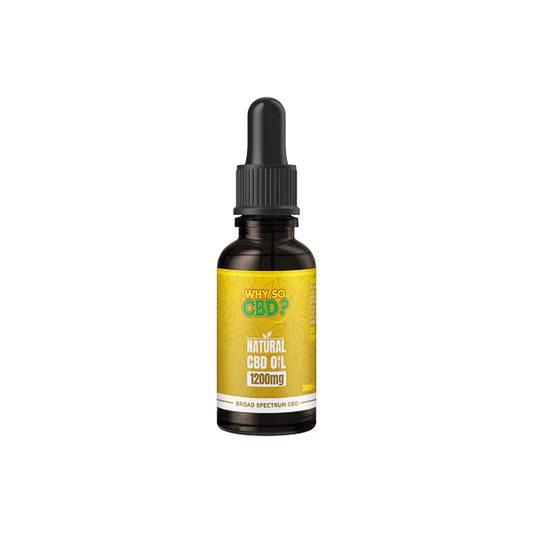 Why So CBD Oil High Strength Broad Spectrum 600mg–4800mg 30ml/50ml