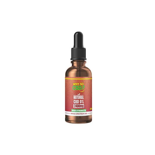 Why So CBD Oil High Strength Broad Spectrum 600mg–4800mg 30ml/50ml