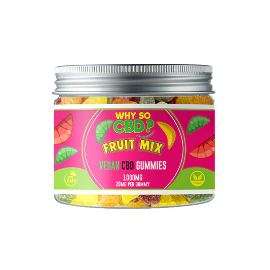 Why So CBD Gummies 500mg to 6000mg THC Free 11 Flavours
