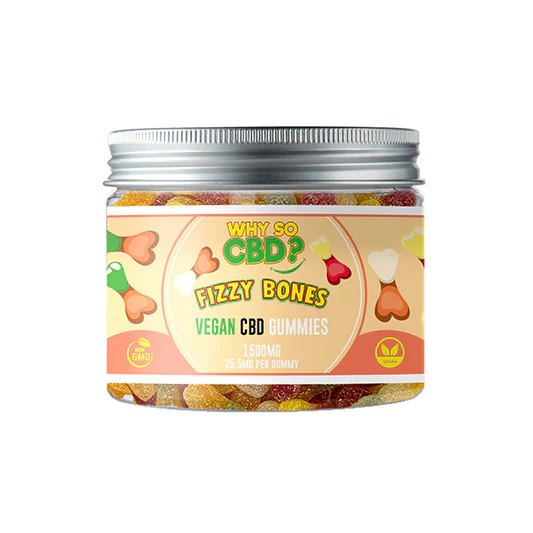 Why So CBD Gummies 500mg to 6000mg THC Free 11 Flavours