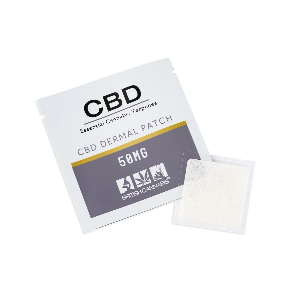 CBD by British Cannabis 500mg CBD Dermal CBD Patches - 10 Patches