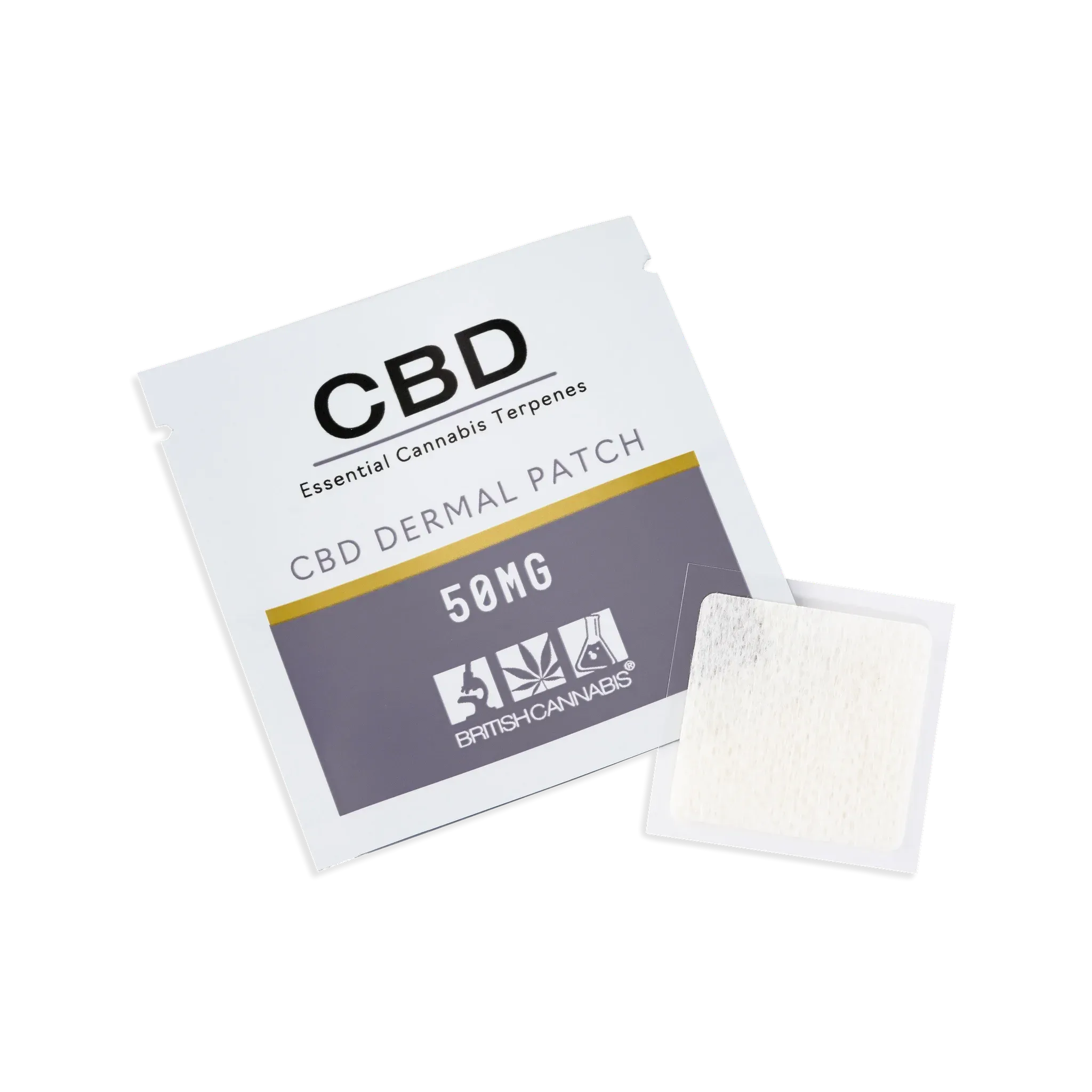 CBD by British Cannabis 500mg CBD Dermal CBD Patches - 10 Patches