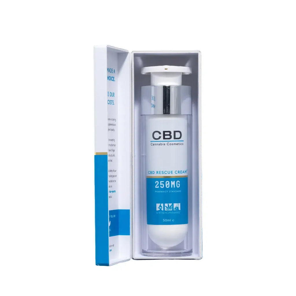 CBD by BRITISH CANNABIS CBD Rescue Cream 50ml