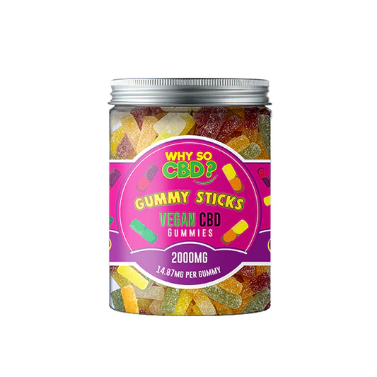 Why So CBD Gummies 500mg to 6000mg THC Free 11 Flavours