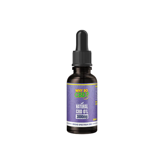 Why So CBD Oil High Strength Broad Spectrum 600mg–4800mg 30ml/50ml