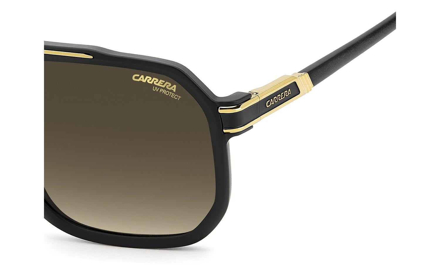 Carrera 1077/S I46/86 Mens Matte Black Gold Gradient Sunglasses 60mm
