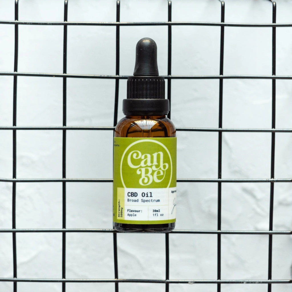 CanBe 500mg Broad Spectrum CBD Oil Apple 30ml