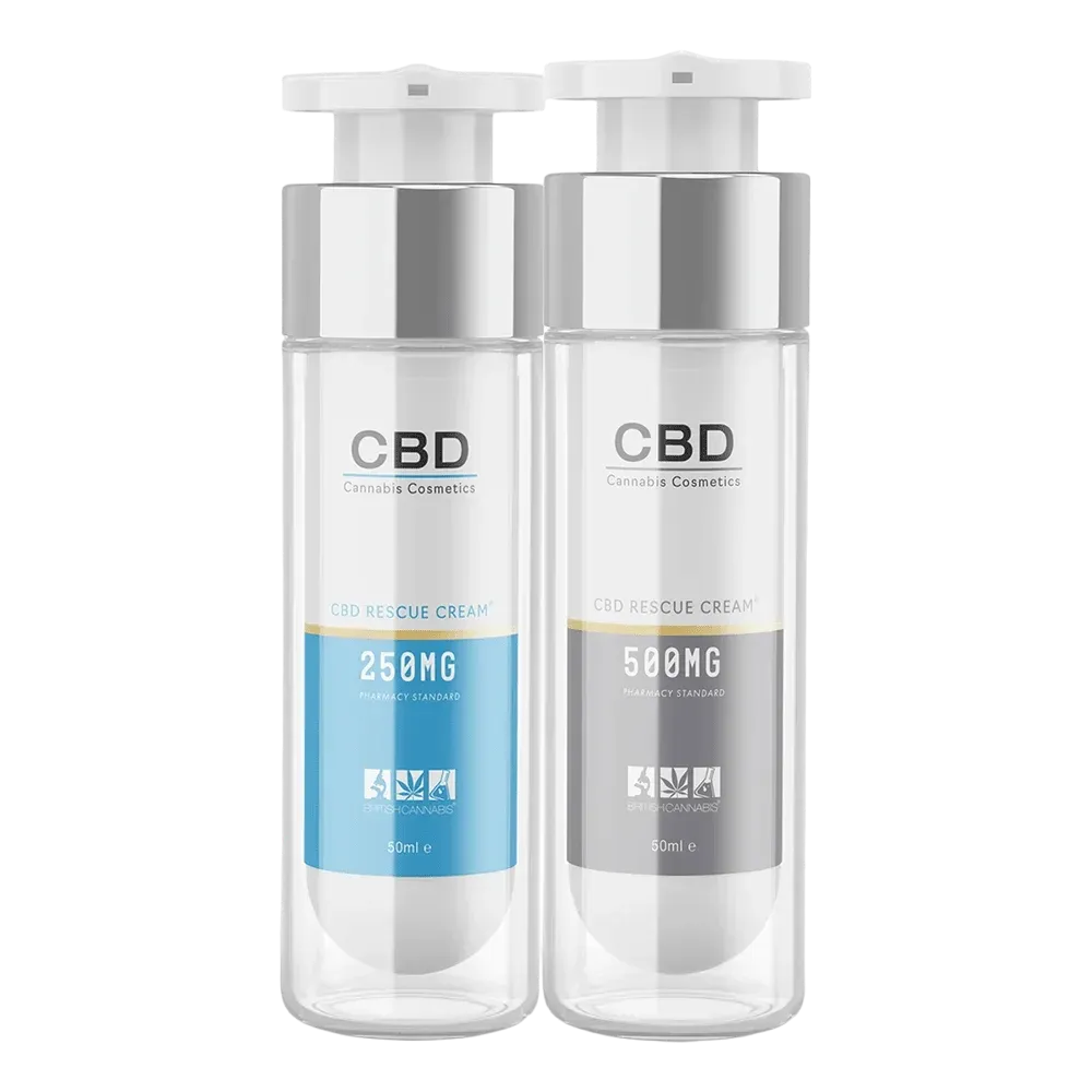 CBD by BRITISH CANNABIS CBD Rescue Cream 50ml