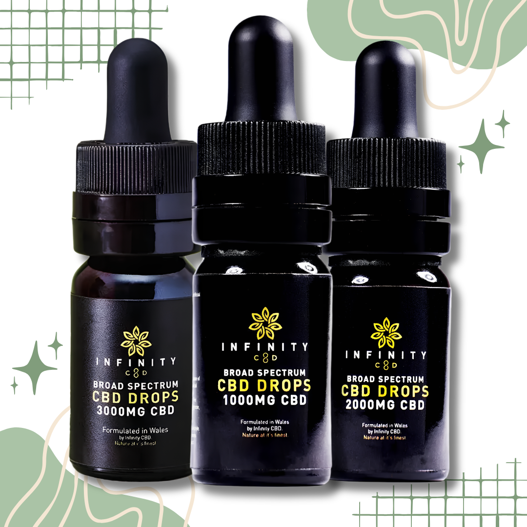 Infinity CBD Organic Vegan CBD Oil Drops 10ml 250mg–4000mg