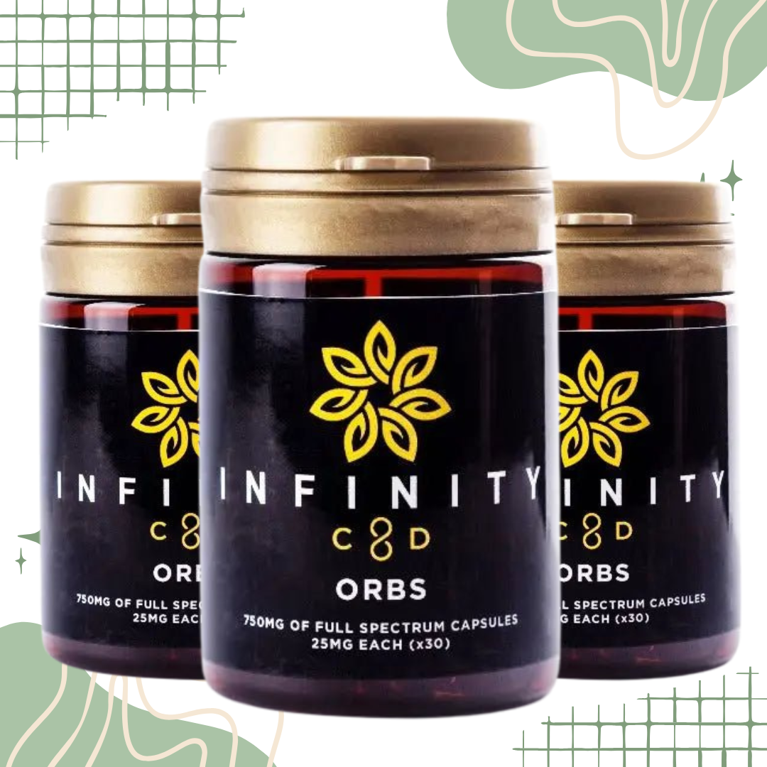 Infinity CBD Full Spectrum CBD Tablets - 750mg CBD 'Orbs' Capsules