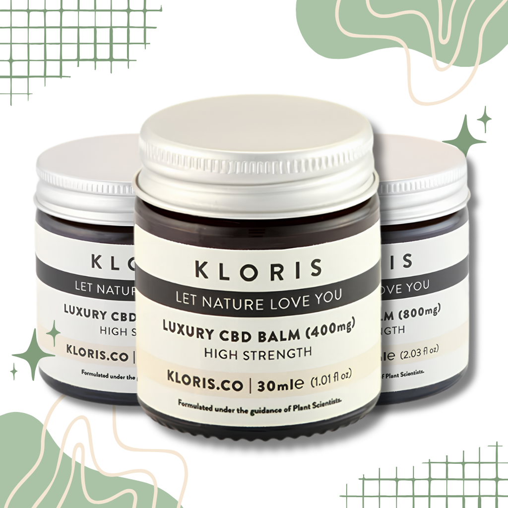 Kloris High Strength Luxury CBD Balm 10ml to 60ml