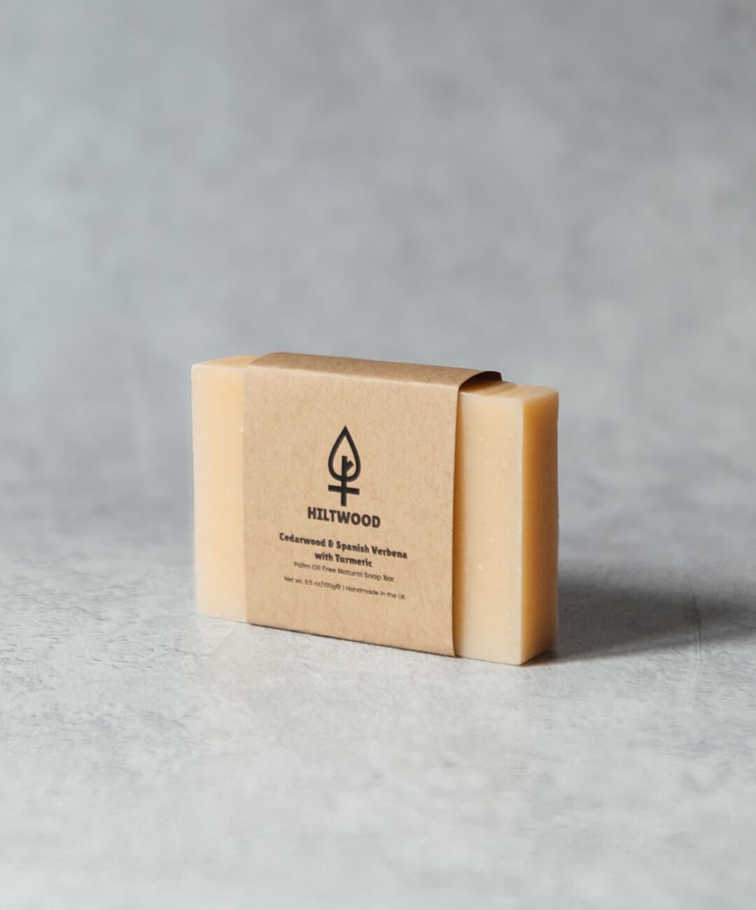 Cedarwood & Spanish Verbena Turmeric Soap Bar 100g