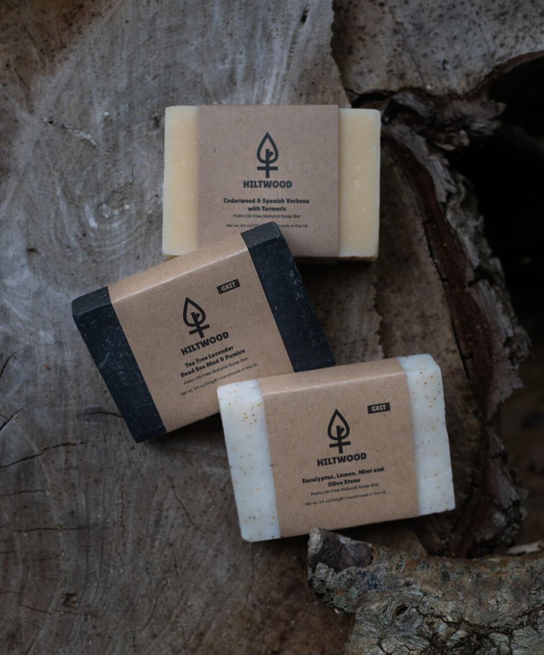 Natural Soap Bar Bundle 8-pack 100g Men's Exfoliating & Detox Bars