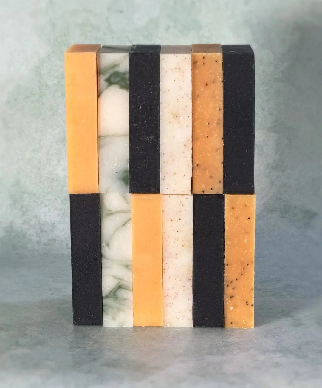 Natural Soap Bar Bundle 12-Pack - Men's Handcrafted 100g Bars