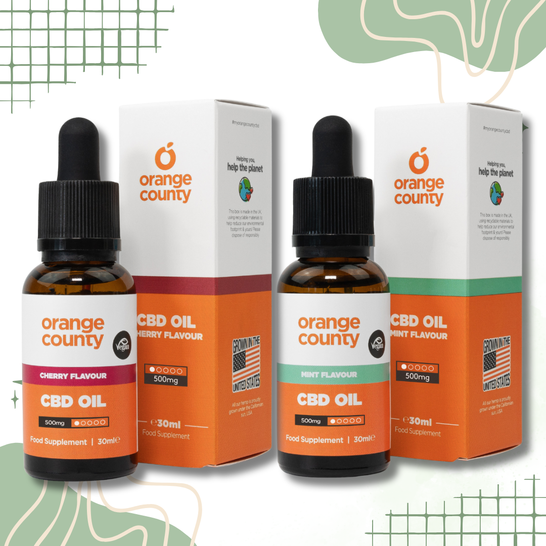 Orange County Broad-Spectrum CBD Oil with Natural Flavours and Terpenes