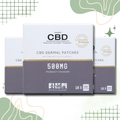 CBD by British Cannabis 500mg CBD Dermal CBD Patches - 10 Patches