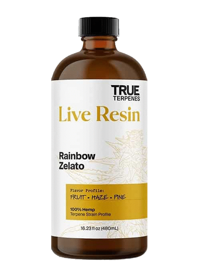 True Terpenes Live Resin - Rainbow Zelato