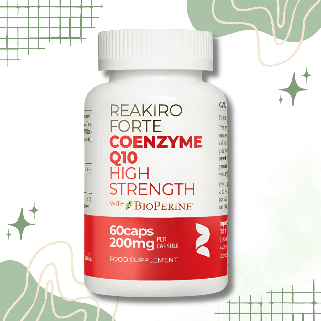 Reakiro Forte Coenzyme Q10 12000mg - 60 High-Absorption Capsules