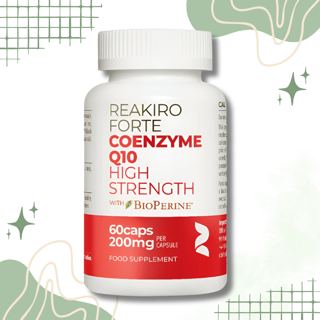 Reakiro Forte Coenzyme Q10 12000mg - 60 High-Absorption Capsules