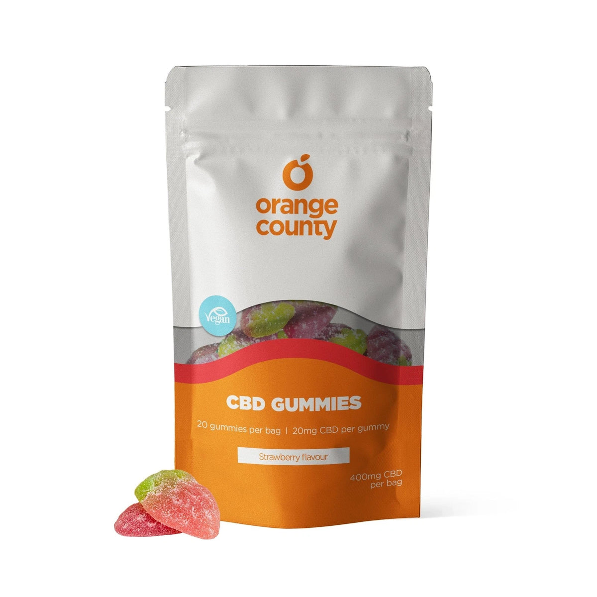 CBD Gummies by Orange County CBD THC Free 400mg-4800mg High Strength