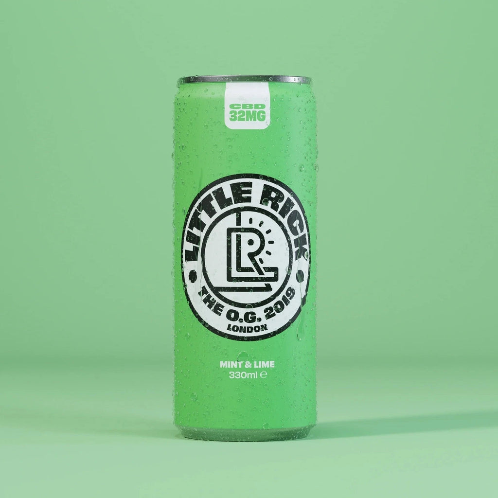 CBD Sparkling Drink by Little Rick 32mg with Tropical Botanical Flavours