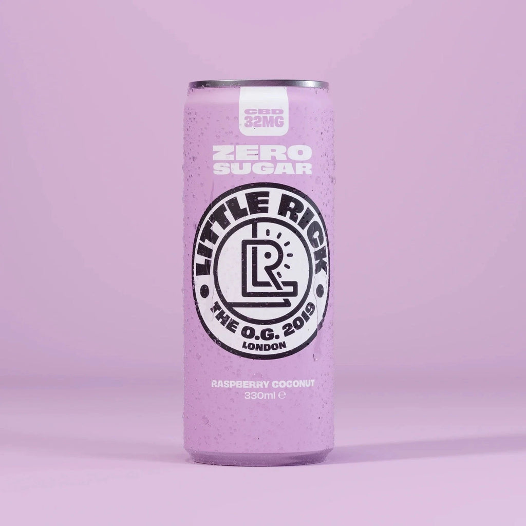 CBD Sparkling Drink by Little Rick 32mg with Tropical Botanical Flavours