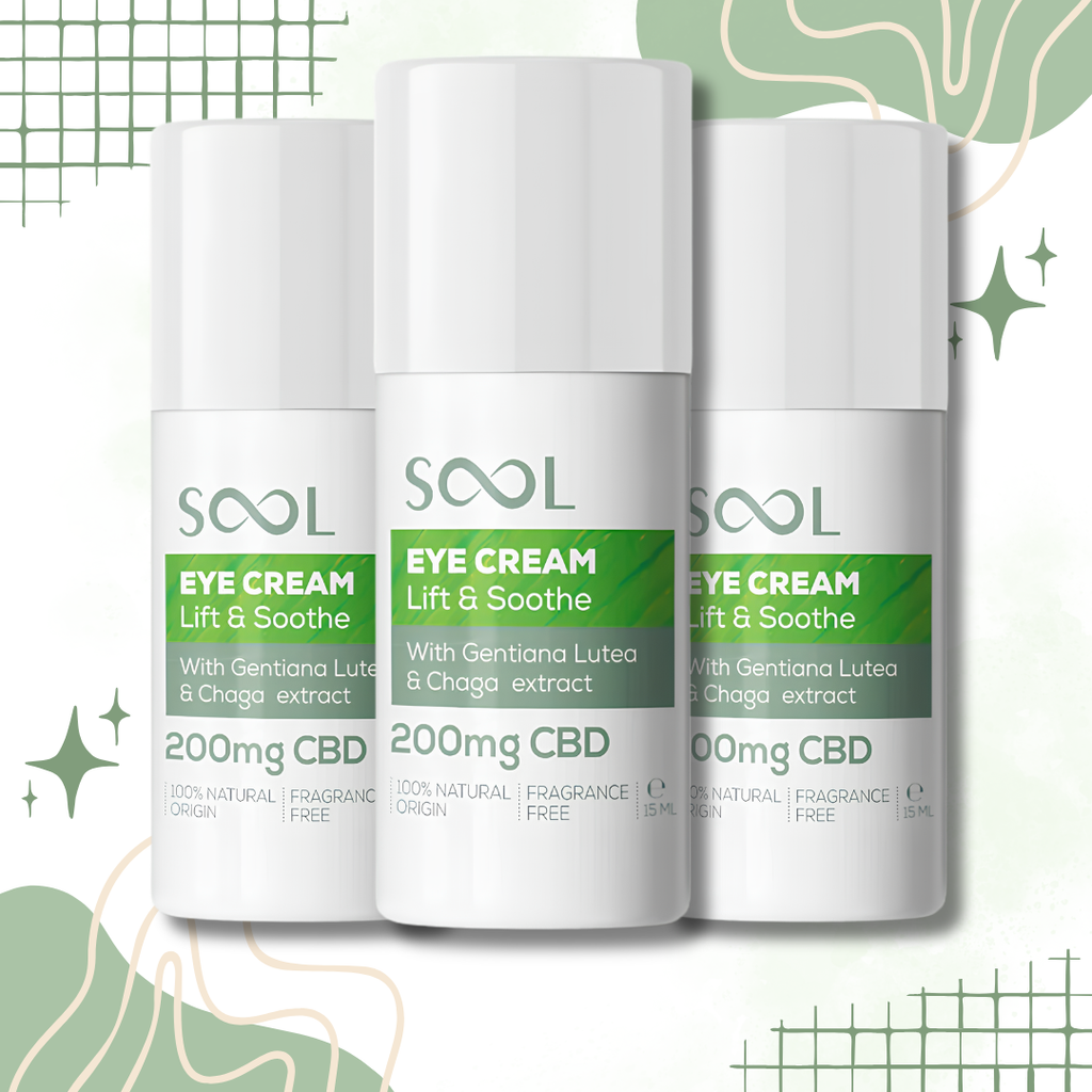 SOOL Smooth & Lift CBD Eye Cream 200mg 15ml
