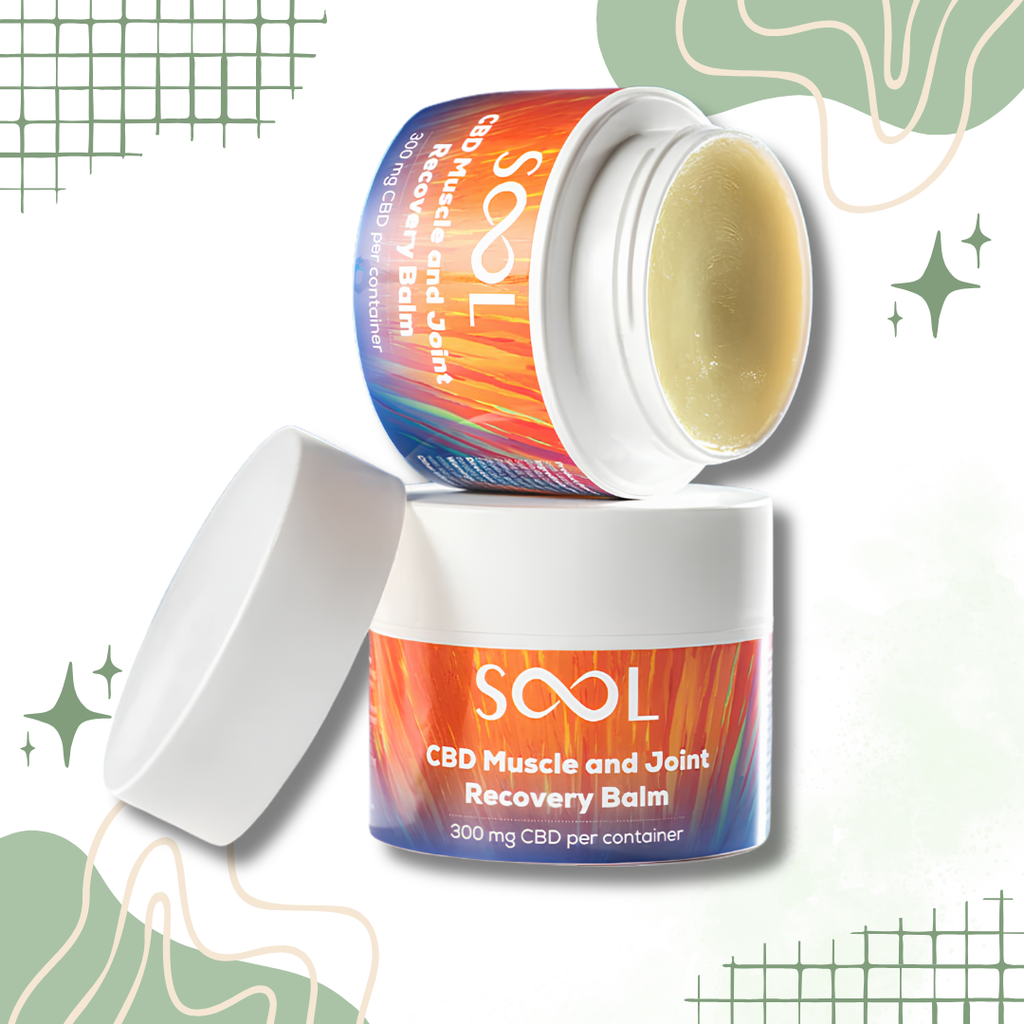 SOOL 300mg CBD Muscle & Joint Recovery Balm 50ml