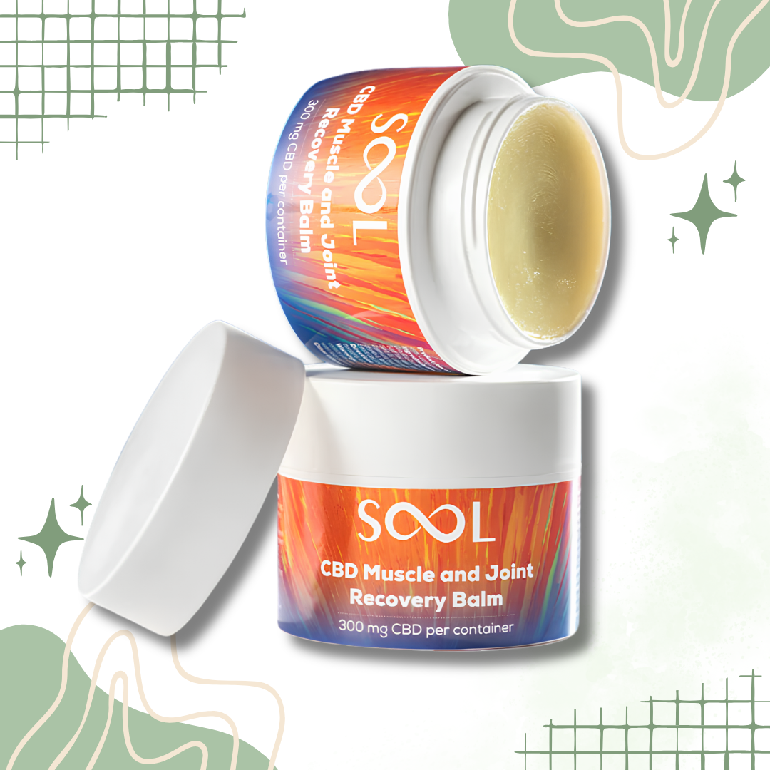 SOOL 300mg CBD Muscle & Joint Recovery Balm 50ml