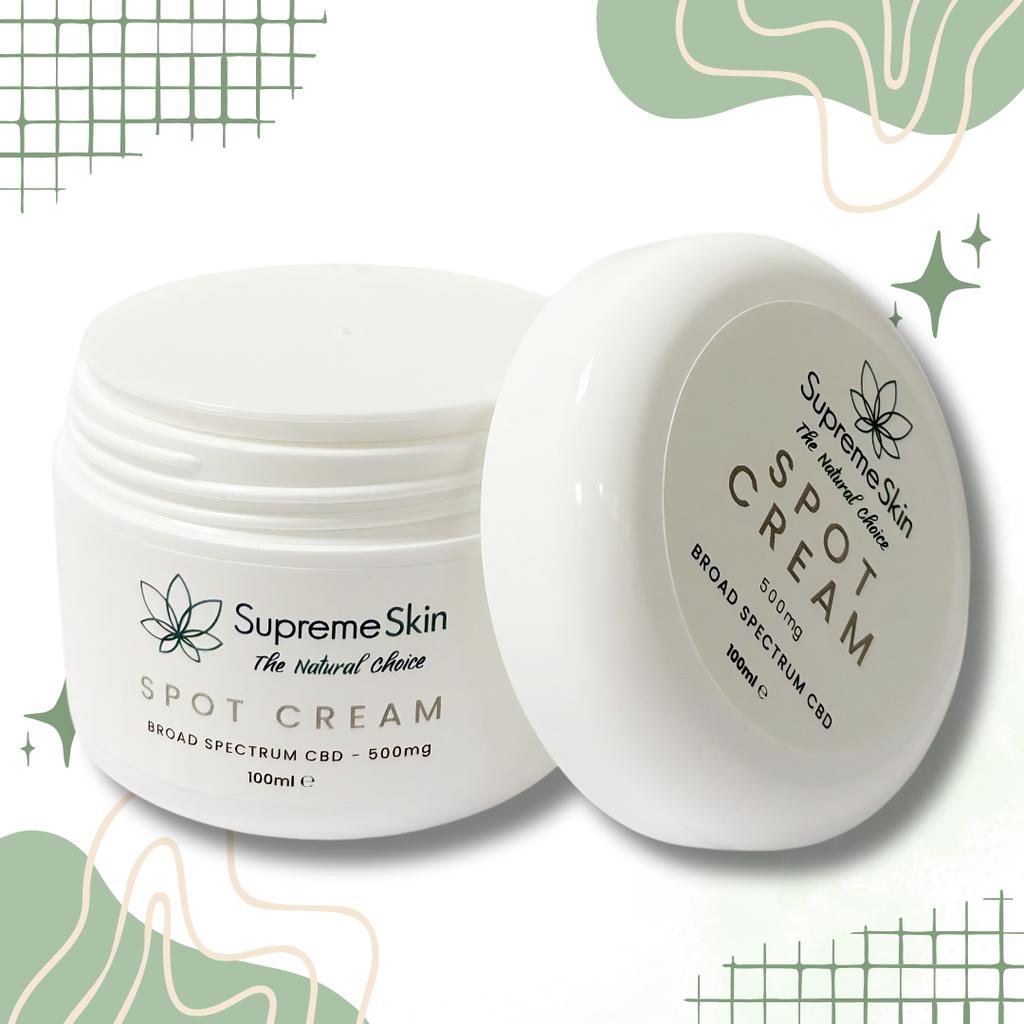 SupremeCBD CBD Spot Cream 100ml (500mg)