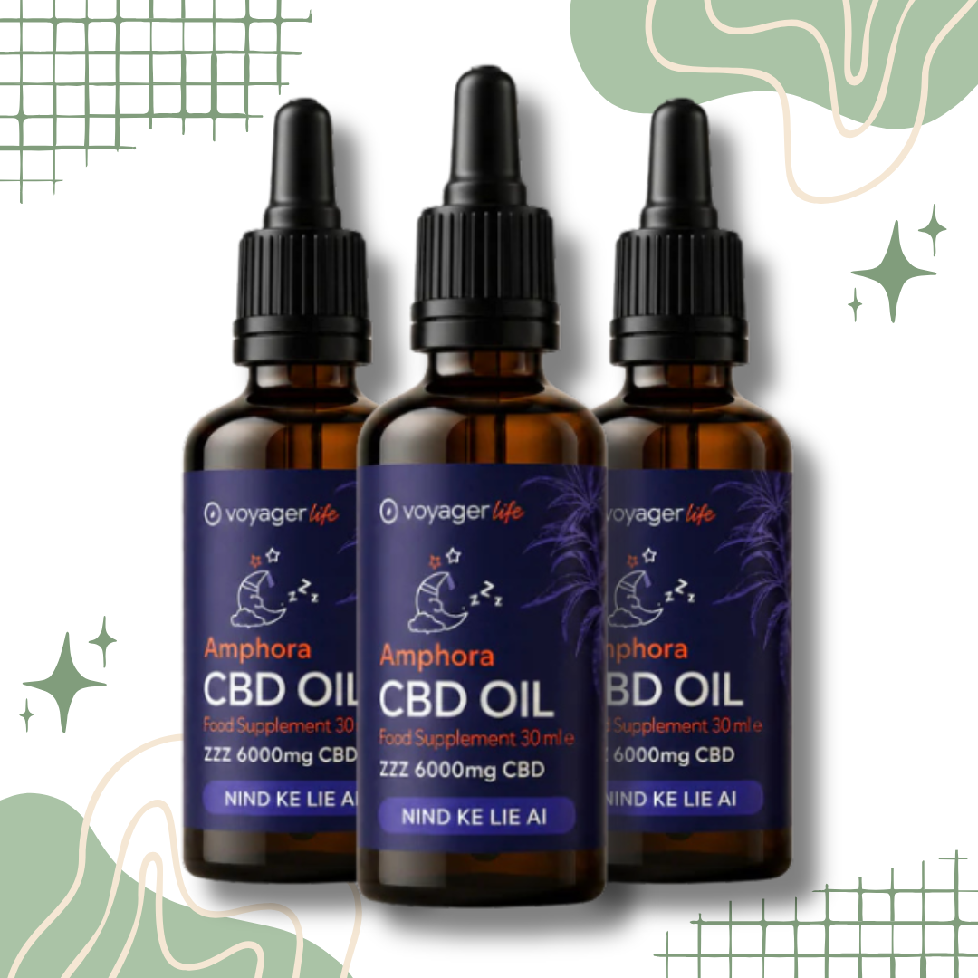 CBD Oil 6000mg 30ml Sleep Support CBD Isolate & Terpenes Citrus Flavour THC Free