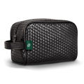 Toiletry Bag Faux Leather Slate Wash Bag for Men