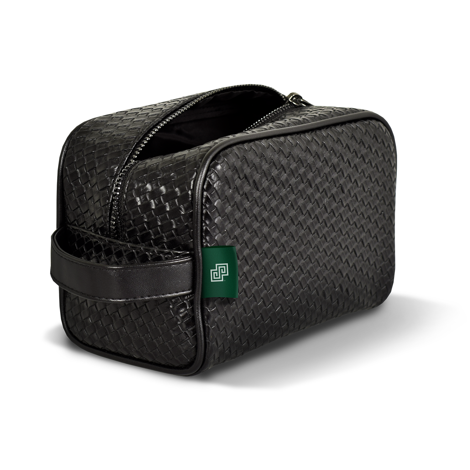 Toiletry Bag Faux Leather Slate Wash Bag for Men