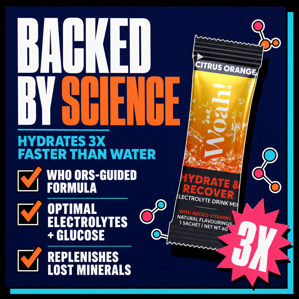 Woah Hydration Electrolyte Powder 14 Sachets