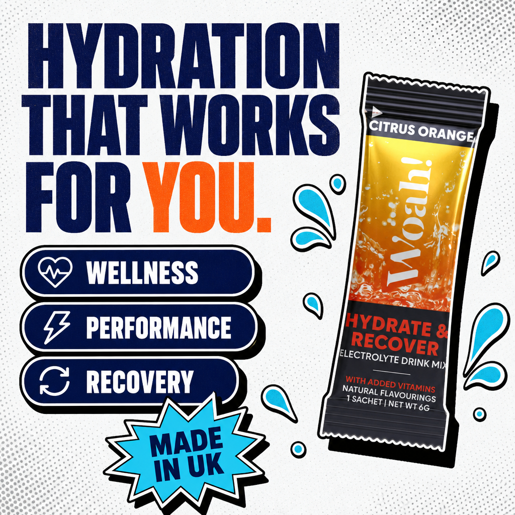 Woah Hydration Electrolyte Powder 6 Sachets