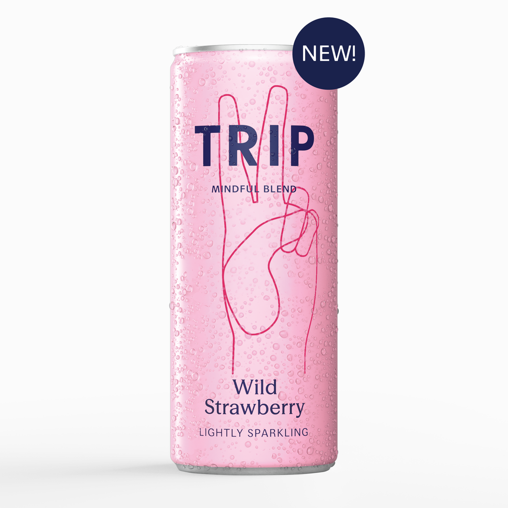 Trip Wild Strawberry Magnesium Sparkling Drink