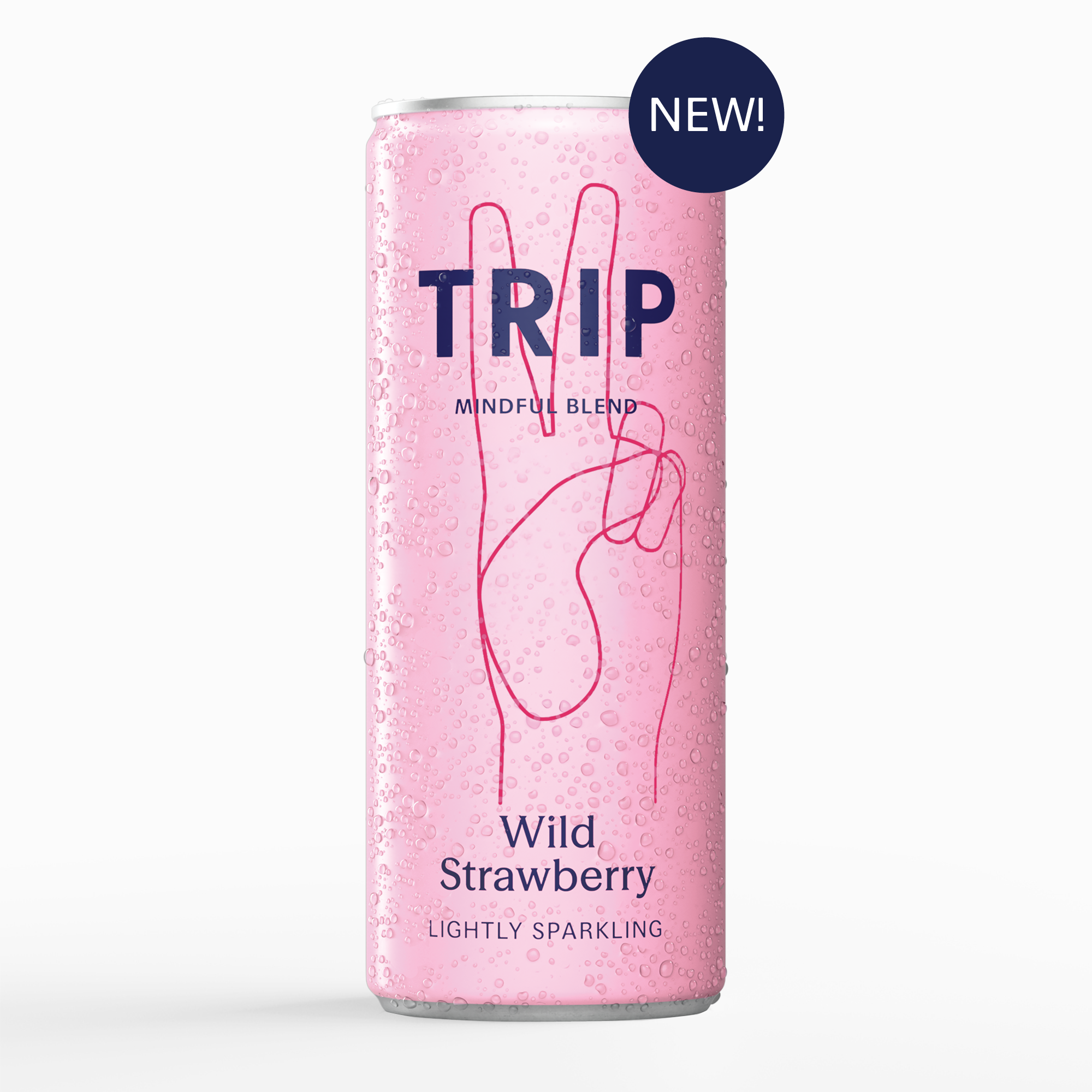 Trip Wild Strawberry Magnesium Sparkling Drink